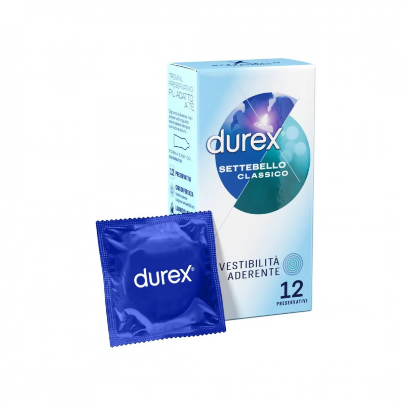 12 pezzi di Settebello Classico Vestibilità Regular da Durex