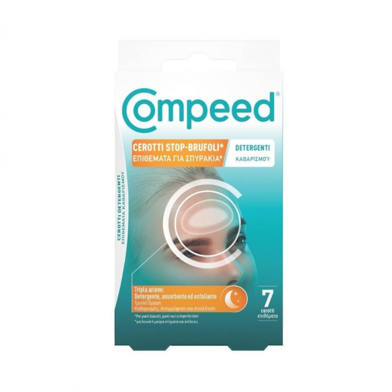 7 pezzi di Cerotti Stop Brufoli Detergenti da Compeed