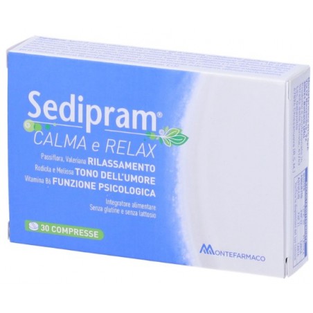 Montefarmaco Otc Sedipram Calma E Relax 30 Compresse