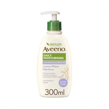 300ml di Crema Idratante Corpo Lavanda da Johnson & Johnson Aveeno