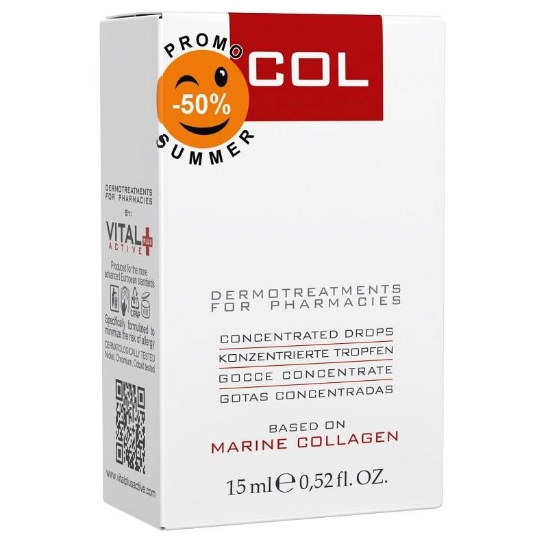 Vital Plus Active Col For Summer trattamento intensivo di 15 ml per viso, collo e decolté