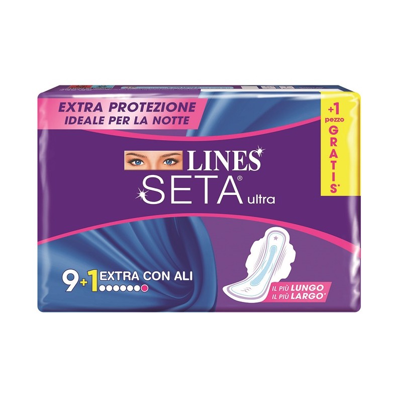 Fater Lines Seta Ultra Extra Con Ali Dwct 7+1 Pezzi