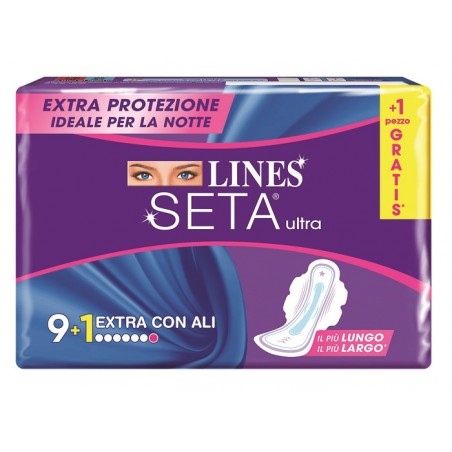 Fater Lines Seta Ultra Extra Con Ali Dwct 7+1 Pezzi