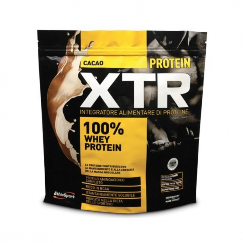 500g di Protein XTR Integratore Proteico Gusto Cacao di Ethicsport