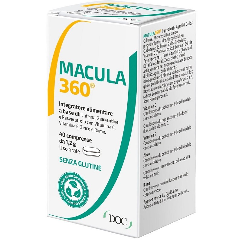 Doc Generici Macula 360 40 Compresse