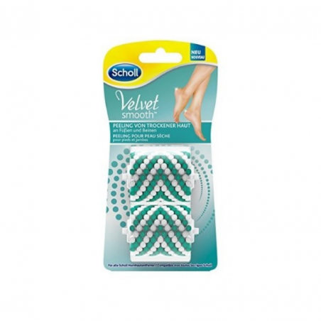 2 pezzi di Velvet Smooth Refill per Spazzola Esfoliante da Scholl