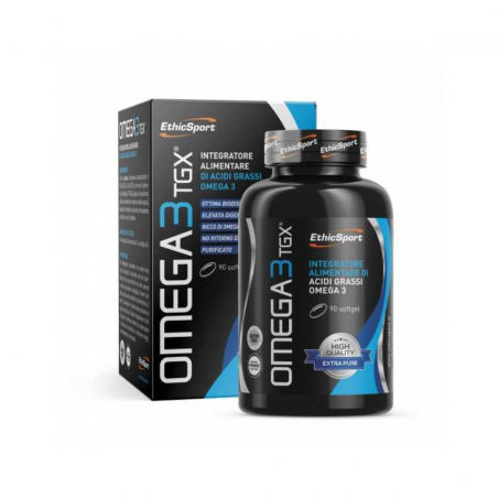 90 soft gel di Omega3 TGX Integratore di Acidi Grassi da Ethicsport