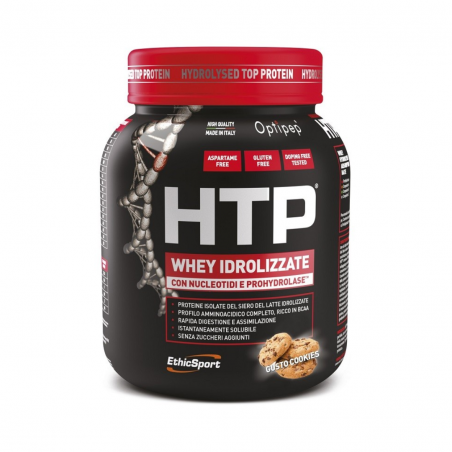 750g Gusto Cookies di HTP Whey Idrolizzare Integratore Proteico