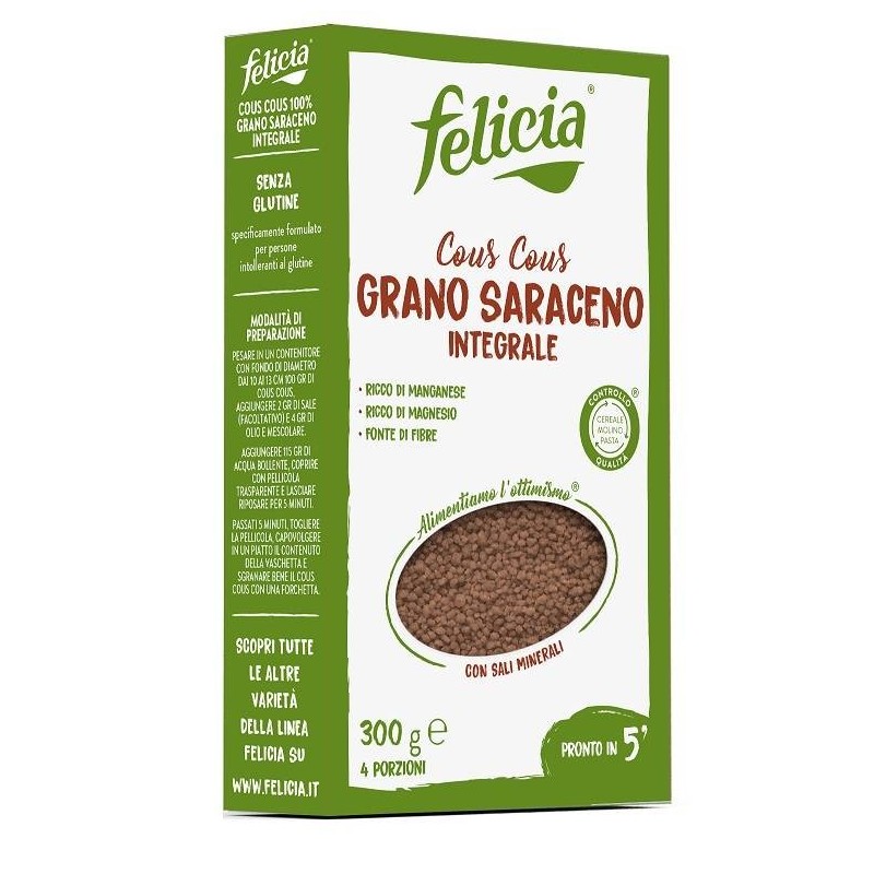 Andriani Felicia Cous Cous Grano Saraceno Integrale 300 G