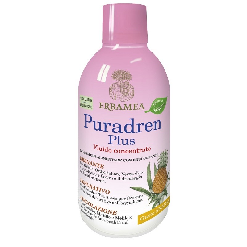 Erbamea Puradren Plus Ananas 500 Ml