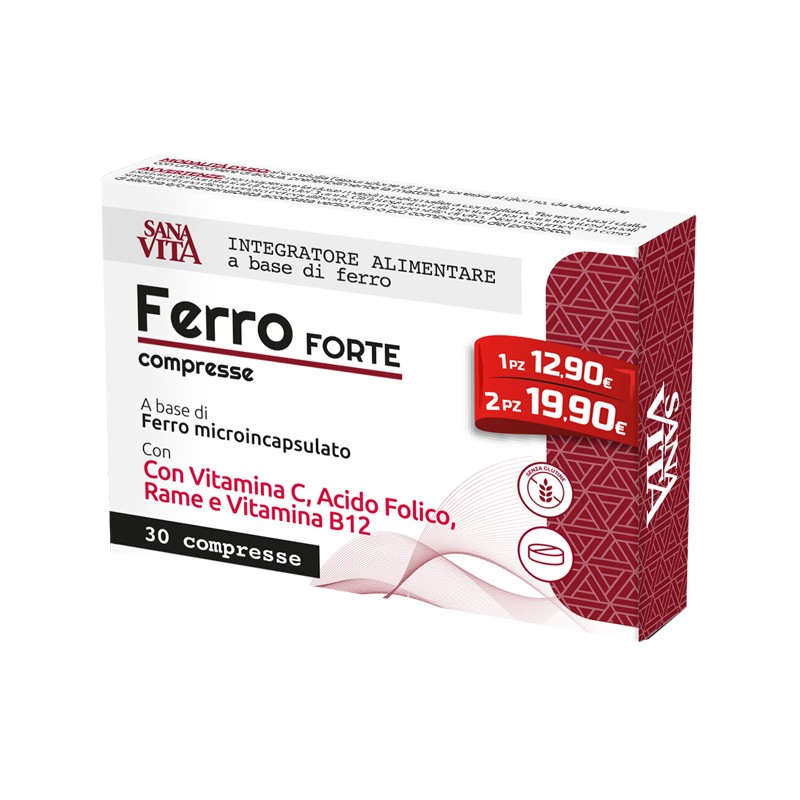 Paladin Pharma Sanavita Ferro Forte 30 Compresse