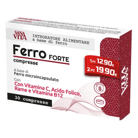 Paladin Pharma Sanavita Ferro Forte 30 Compresse