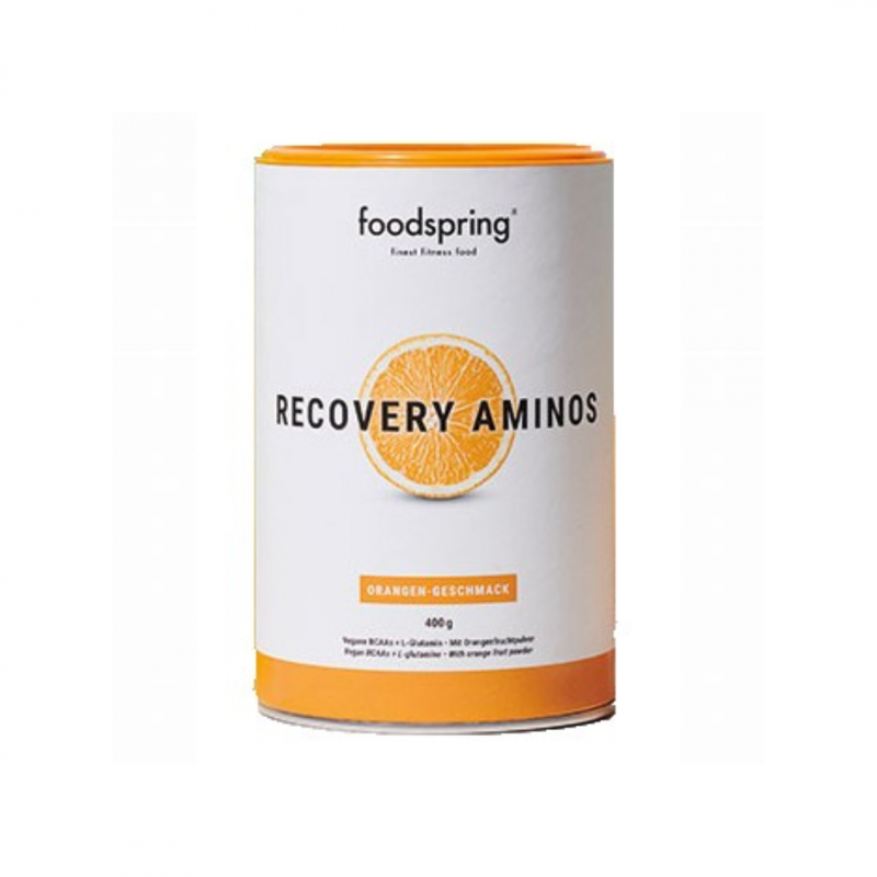 400g Gusto Arancia di Recovery Aminos Integratore Postworkout da Foodspring