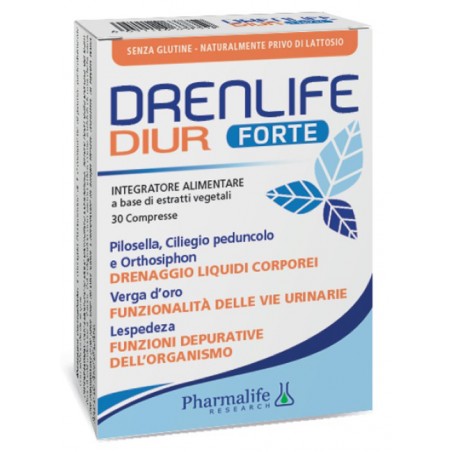 Pharmalife Research Drenlife Diur Forte 30 Compresse