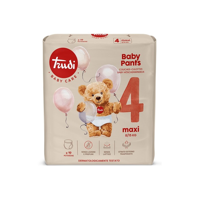 Silc Trudi Baby Pants Maxi 8/15 Kg 19 Pezzi