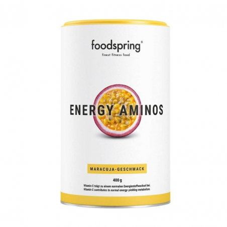 400g Gusto Maracuja Energy Aminos Integratore Preworkout da Foodspring