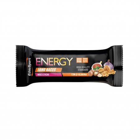 40g Gusto Noci e Fichi di Energy Long Races Barretta Energetica da Ethicsport