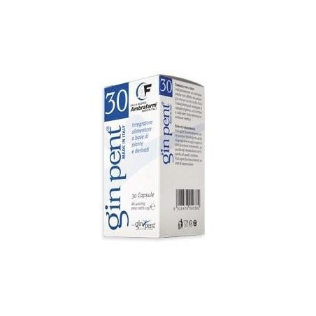 Ambrafarm Ginpent 30 Adattogeno 30 Capsule