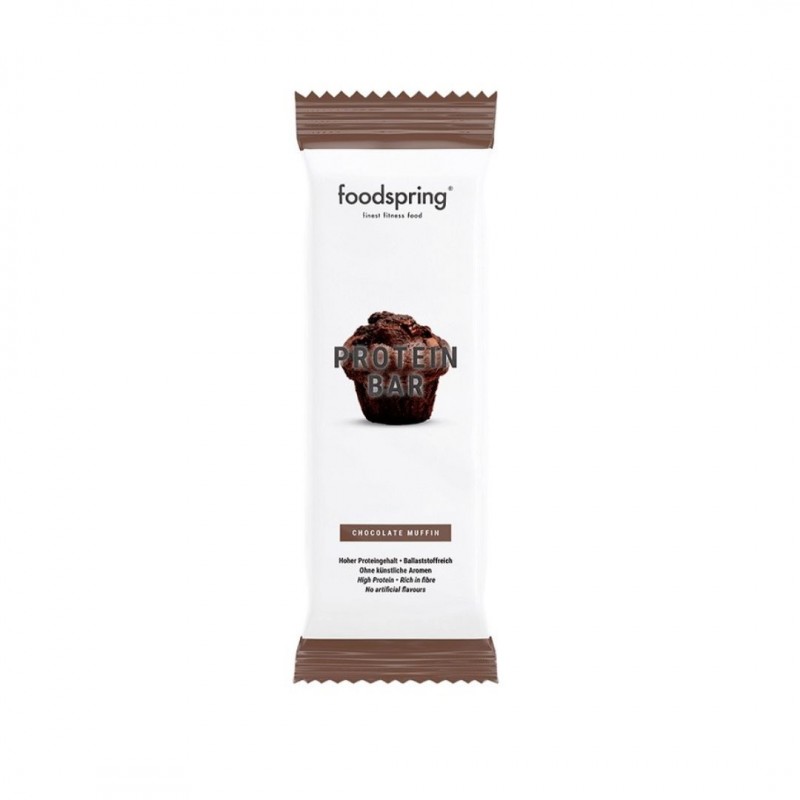 60g Gusto Muffin al Cioccolato Protein Bar Barretta Proteica da Foodspring