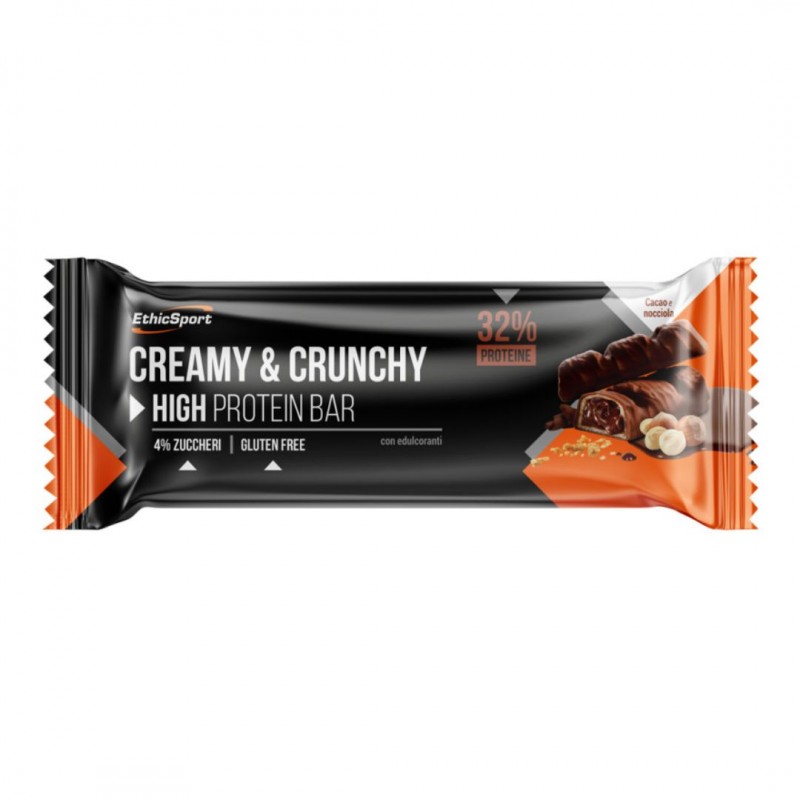 30g Gusto Cacao e Nocciola Creamy & Crunchy High Protein Bar da Ethicsport