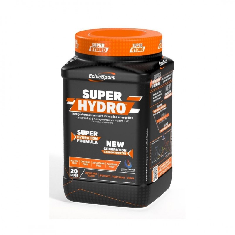 500g Gusto Limone da Superhydro Integratore Idratante da Ethicsport