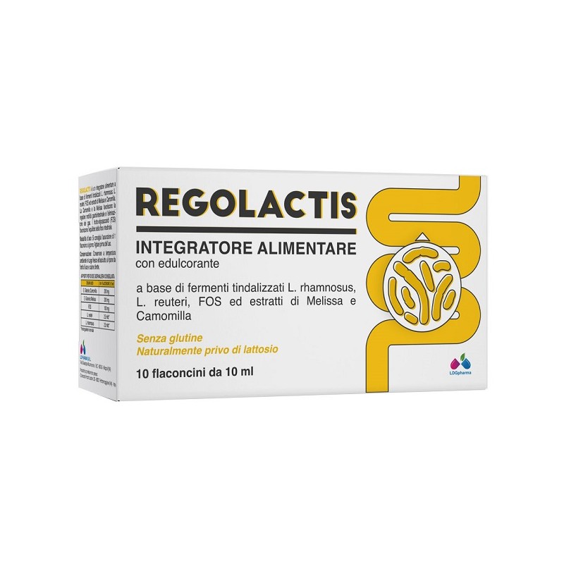 Ld Pharma Regolactis 10 Flaconcini Da 10 Ml