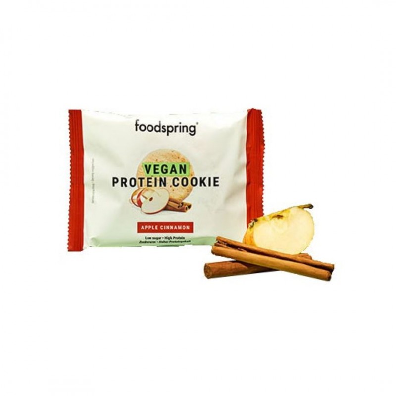 50g di Vegan Protein Cookie alla Mela e Cannella da Foodspring