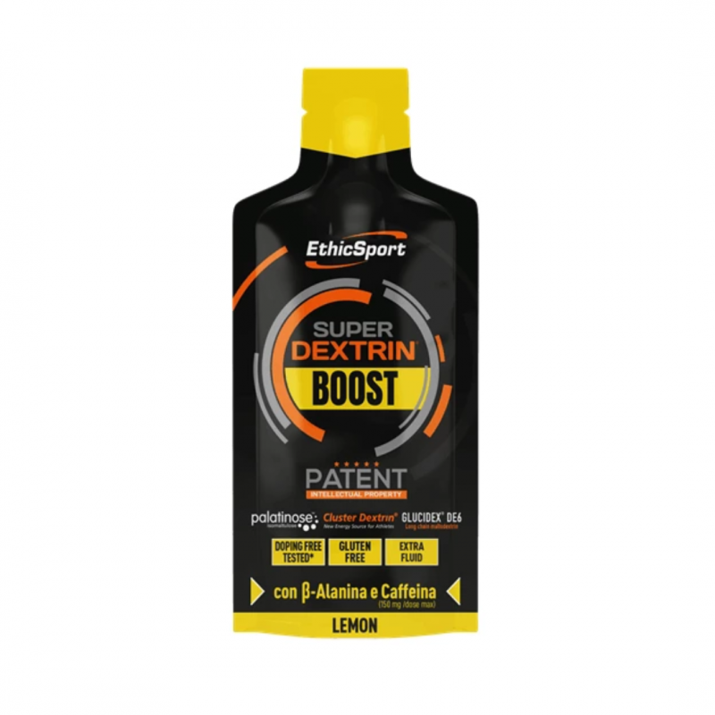 30ml Gusto Limone di Super Dextrin Boost Gel Energetico da Ethicsport