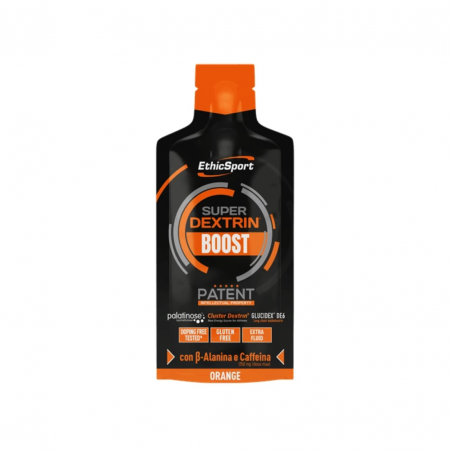 30ml Gusto Arancia di Super Dextrin Boost Gel Energetico da Ethicsport