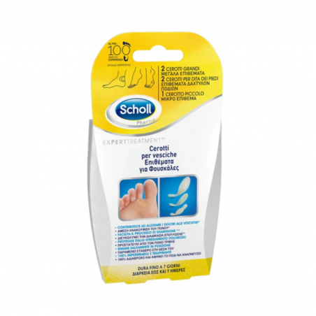 6 pezzi di Cerotti per Vesciche Pack Misto da Scholl