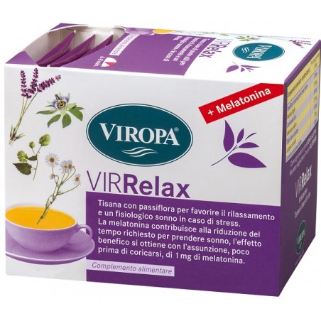 Viropa Import Viropa Vir Relax Tisana Passiflora 15 Filtri 6 G