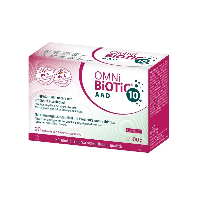 Institut Allergosan Omni Biotic 10 Aad Kids 20 Bustine Da 25 G