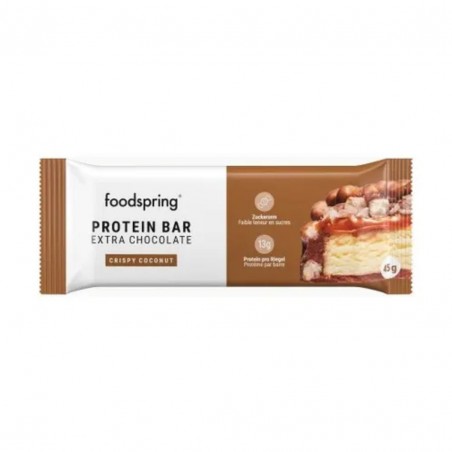 45g Gusto Cocco Croccante Protein Bar Extra Chocolate da Foodspring