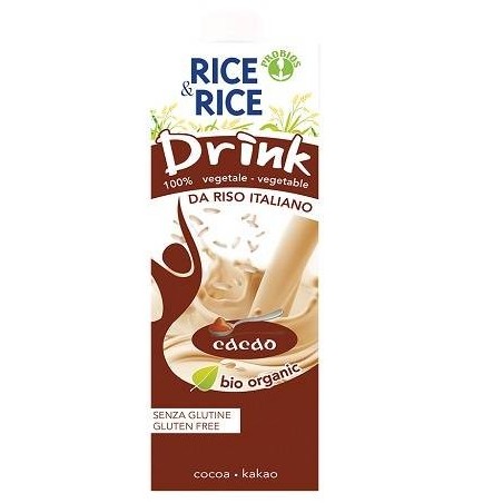 Probios Societa' Benefit Rice&rice Bevanda Di Riso Con Cacao 1 Litro