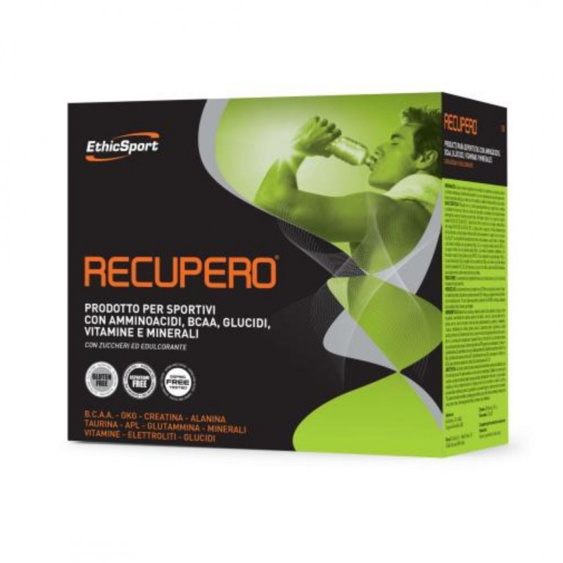 20 bustine di Recupero Integratore Energizzante da Ethicsport