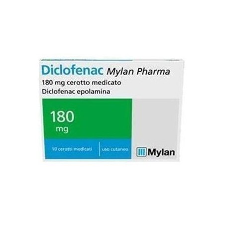 Diclofenac Mylan Pharma 180 Mg 5 Cerotti Medicati