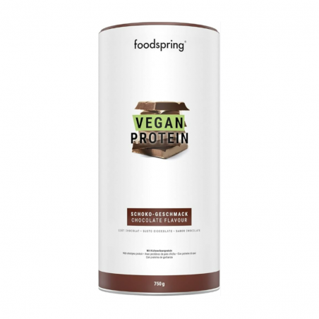 750g Gusto Cioccolato di Vegan Protein Shake Proteico da Foodspring