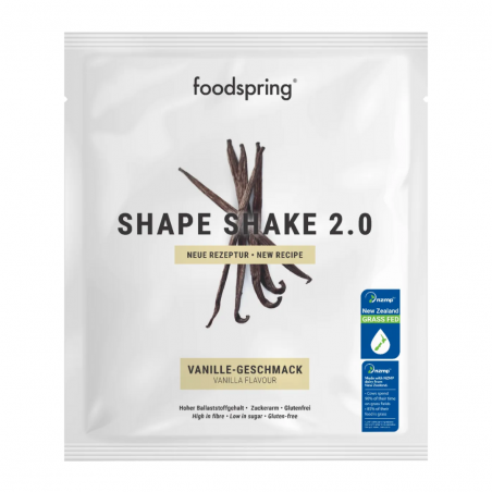 60g Gusto Vaniglia di Shape Shake 2.0 Shake Monodose da Foodspring