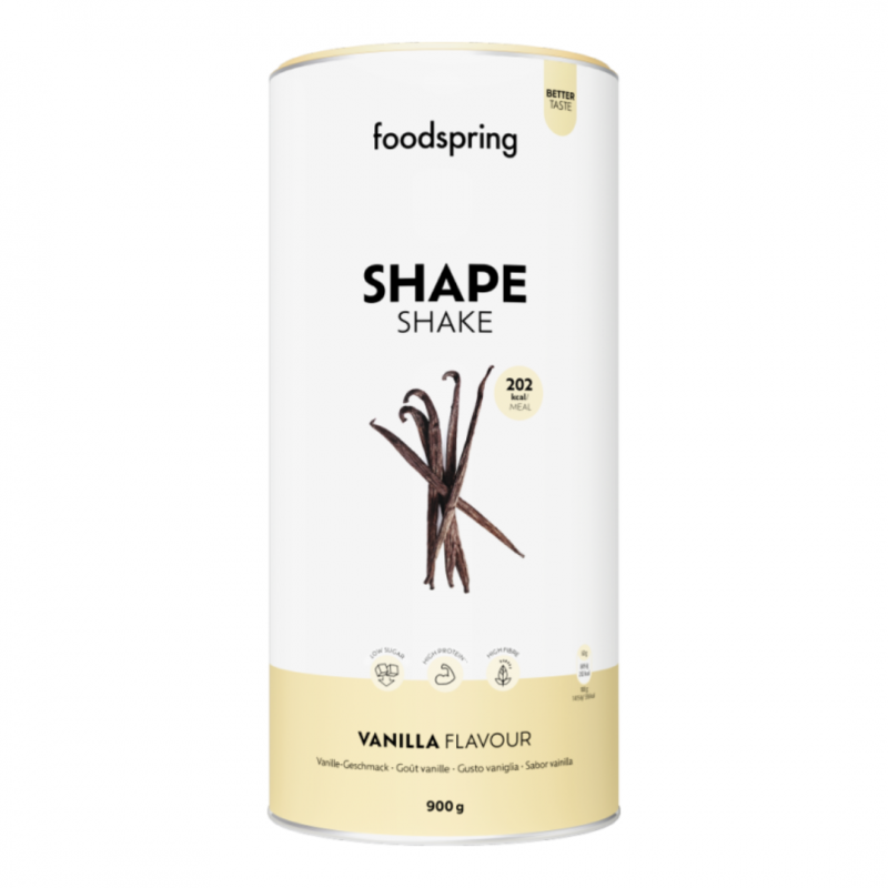 900g gusto Vaniglia di Shape Shake Preparato Proteico da Foodspring