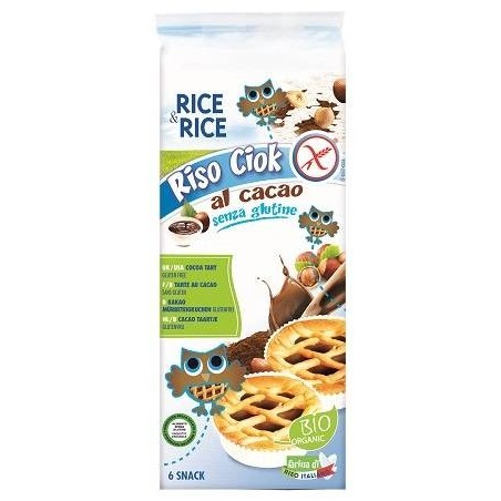 Probios Societa' Benefit Rice&rice Riso Ciok Al Cacao 6 X 33 G