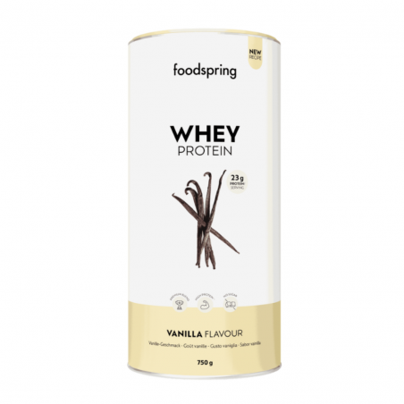 750g Gusto Vaniglia da Whey Protein Shake Proteico da Foodspring