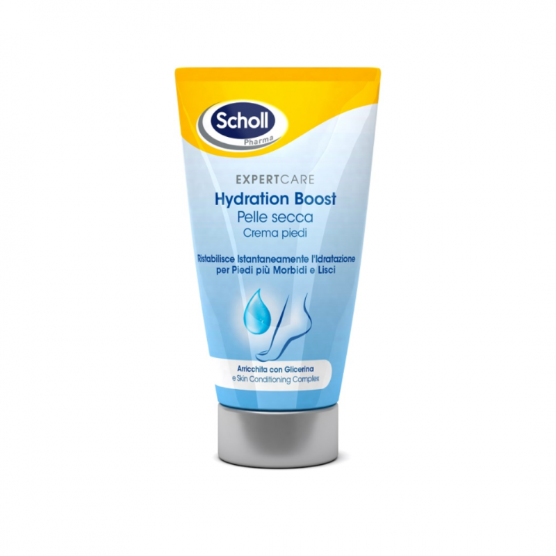 150ml di Expertcare Hydration Boost Pelle Secca Crema piedi da Scholl