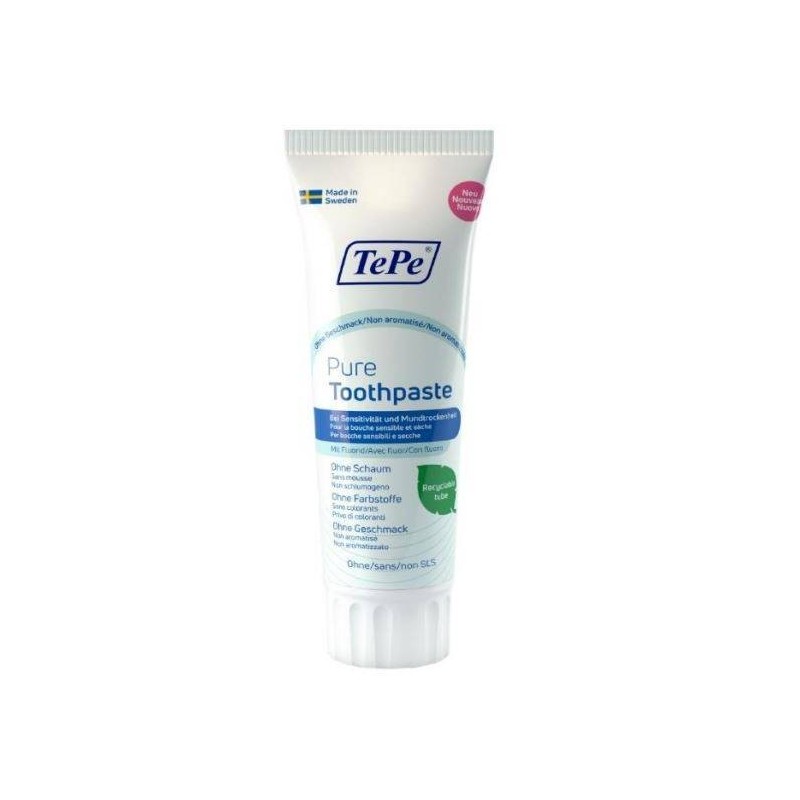 Tepe Prodotti Ig. Orale Tepe Pure Gusto Neutro Dentifricio 75 Ml