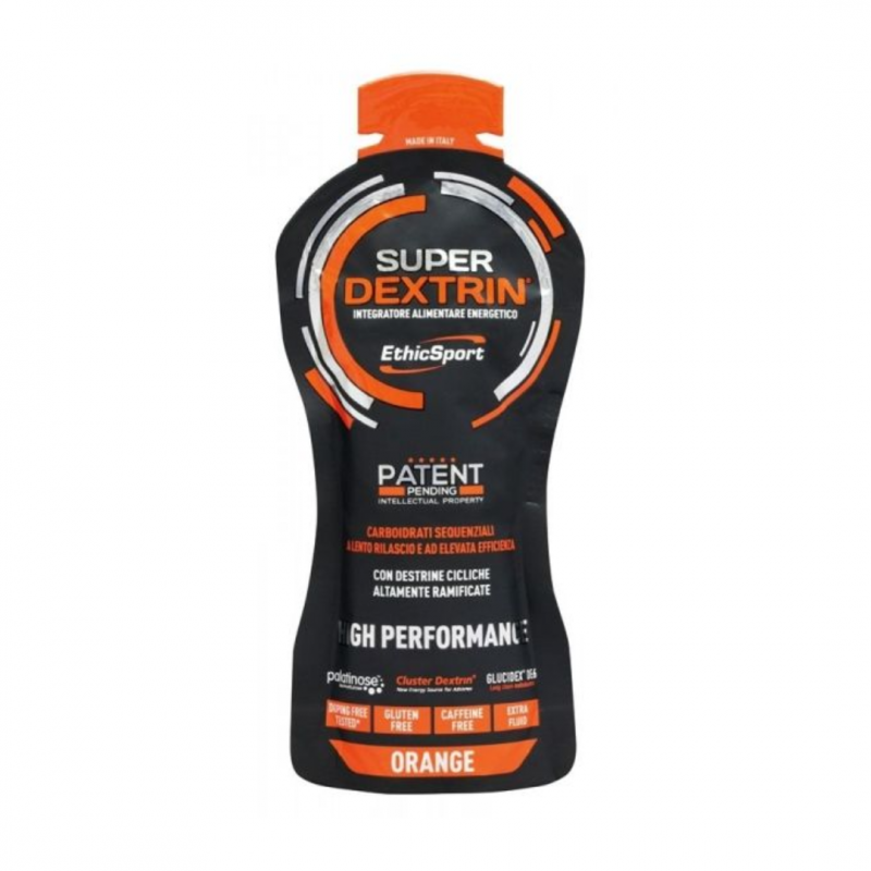 55ml Gusto Arancia di Super Dextrin Gel Energetico da Ethicsport