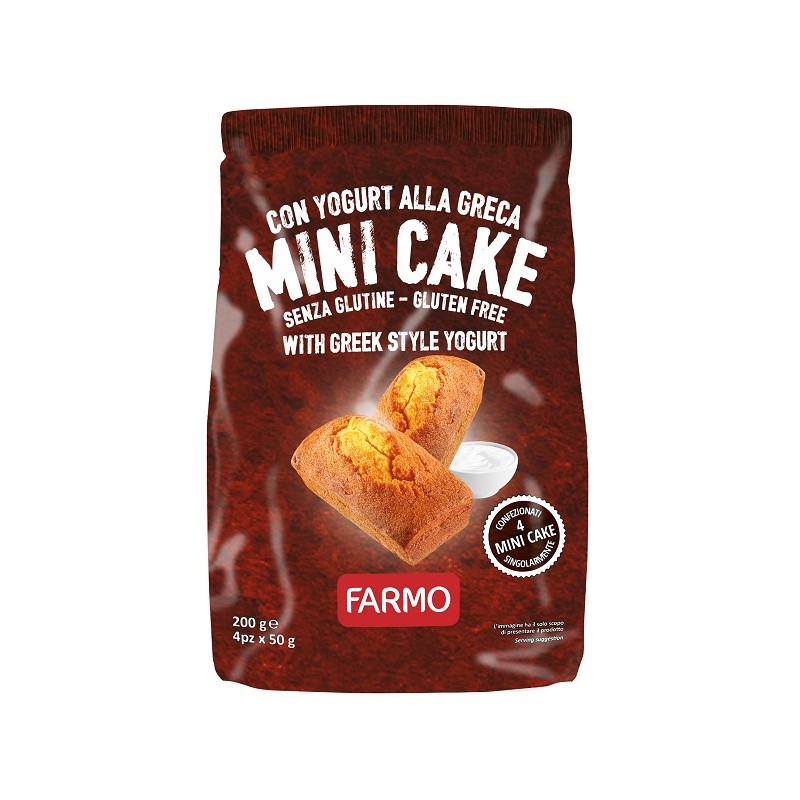 Farmo Mini Cake Yogurt Alla Greca Multipacco 4 Pezzi Da 50 G