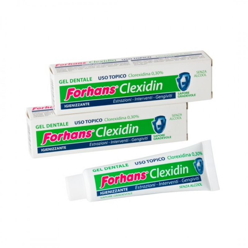 30ml Clexidin Gel Dentale Alla Clorexidina 0,30% da Forhans