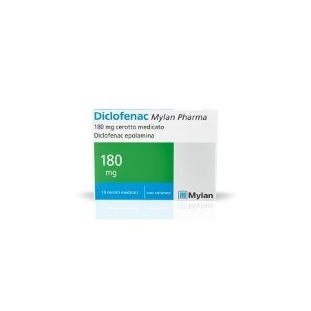 Diclofenac Mylan Pharma 180 Mg 10 Cerotti Medicati