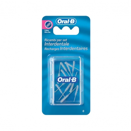 12 pezzi di Ricambi Scovolini Interdentali 1.9mm da OralB