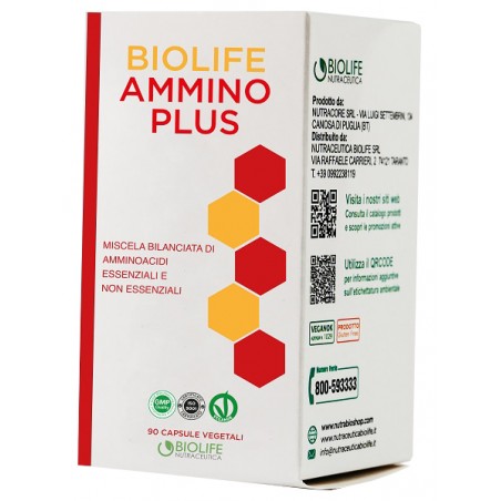 Nutraceutica Biolife Biolife Ammino Plus 90 Capsule