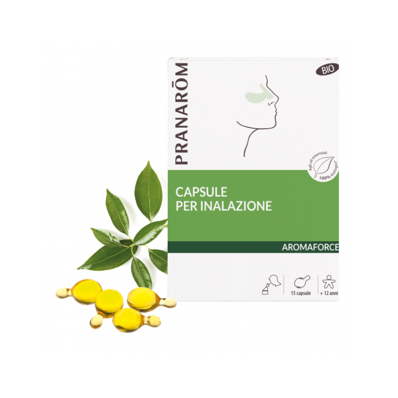 Herbalgem Pranarom Aromaforce Inalazione 15 Capsule